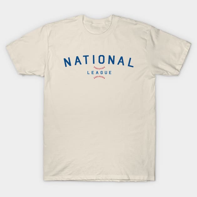 National League Baseball T-Shirt by Game Used Gum